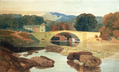 Greta Bridge, Yorkshire, 1810